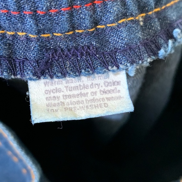 Levi’s Wide Leg High Rise Front Pocket 70s Jeans - Picture 8 of 9